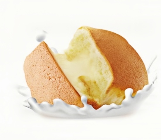 轻柔注馅，焕新口感
奶油戚风蛋糕好搭档
